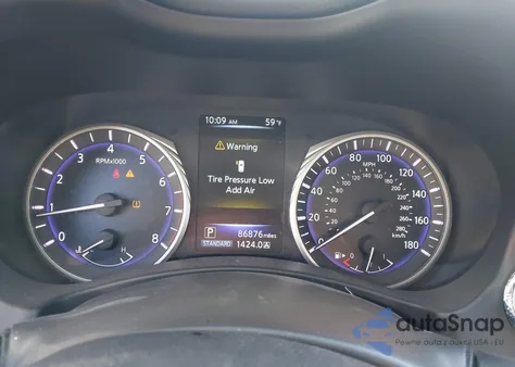 2017 Infiniti Q50 2.0T Base z USA, uszkodzony, nr VIN JN1CV7AP0HM641451